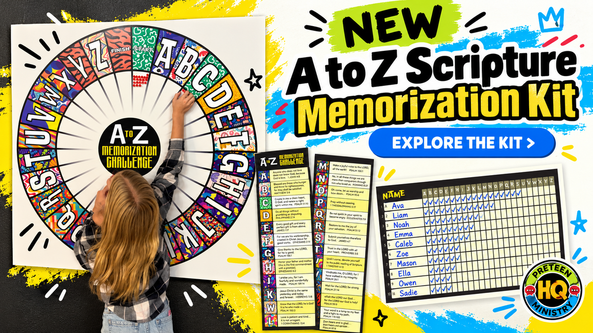 A to Z Scripture Memorization Kit